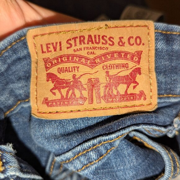 Levi's 721 High rise skinny W28 L30 Indigo - Picture 7 of 8